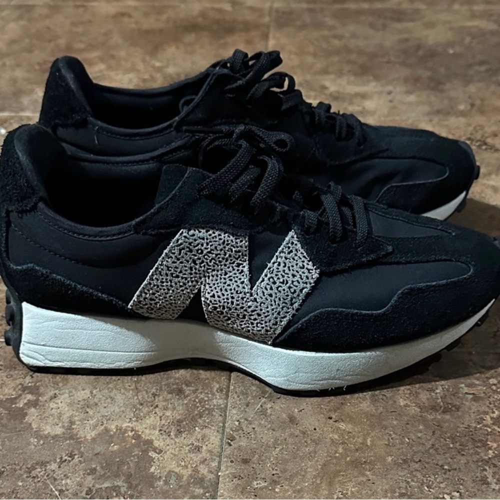 Black and White Sneakers